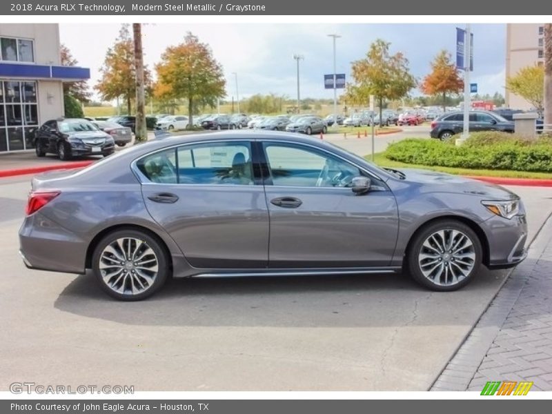 Modern Steel Metallic / Graystone 2018 Acura RLX Technology