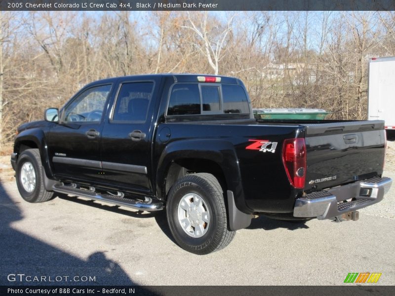 Black / Medium Dark Pewter 2005 Chevrolet Colorado LS Crew Cab 4x4