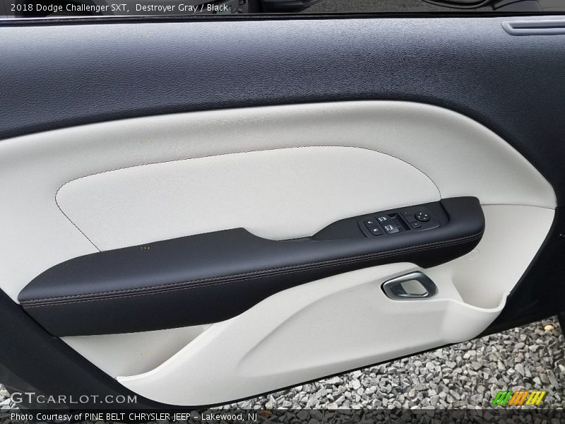 Destroyer Gray / Black 2018 Dodge Challenger SXT