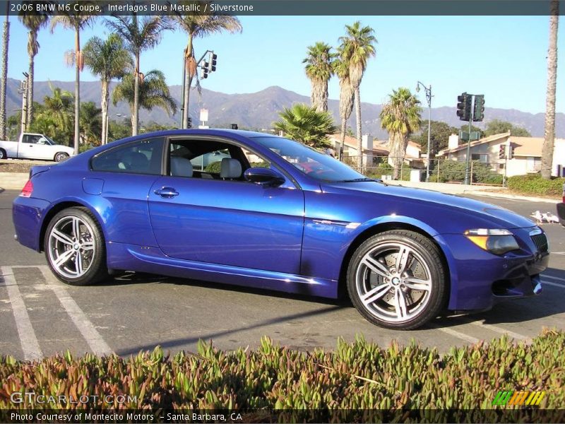 Interlagos Blue Metallic / Silverstone 2006 BMW M6 Coupe