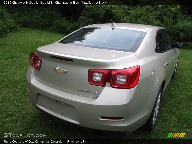 Champagne Silver Metallic / Jet Black 2016 Chevrolet Malibu Limited LTZ