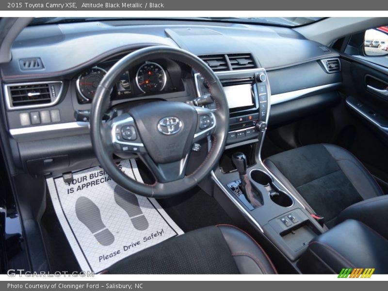 Attitude Black Metallic / Black 2015 Toyota Camry XSE