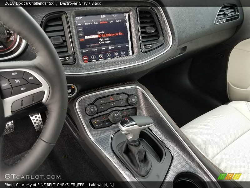 Destroyer Gray / Black 2018 Dodge Challenger SXT