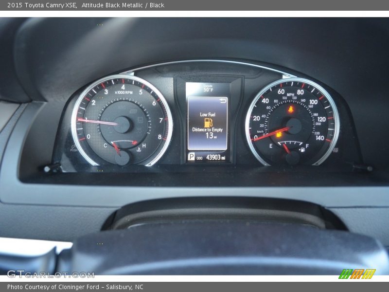 Attitude Black Metallic / Black 2015 Toyota Camry XSE