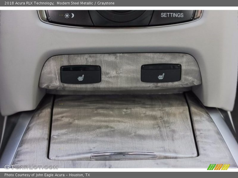 Modern Steel Metallic / Graystone 2018 Acura RLX Technology
