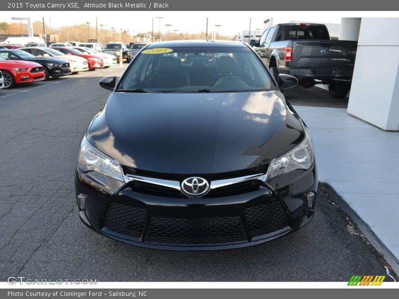 Attitude Black Metallic / Black 2015 Toyota Camry XSE