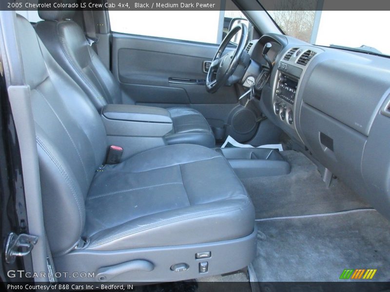 Black / Medium Dark Pewter 2005 Chevrolet Colorado LS Crew Cab 4x4