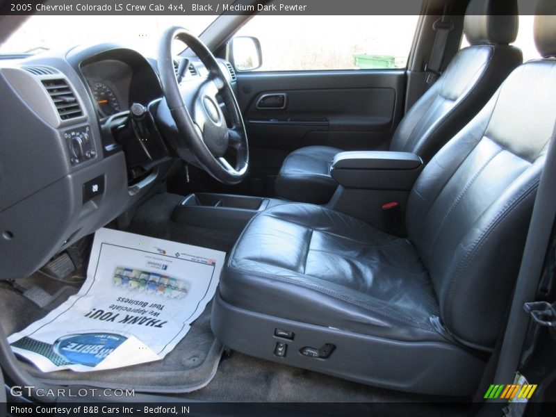 Black / Medium Dark Pewter 2005 Chevrolet Colorado LS Crew Cab 4x4