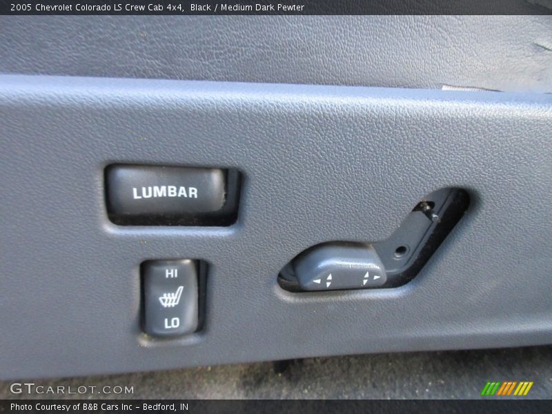 Black / Medium Dark Pewter 2005 Chevrolet Colorado LS Crew Cab 4x4