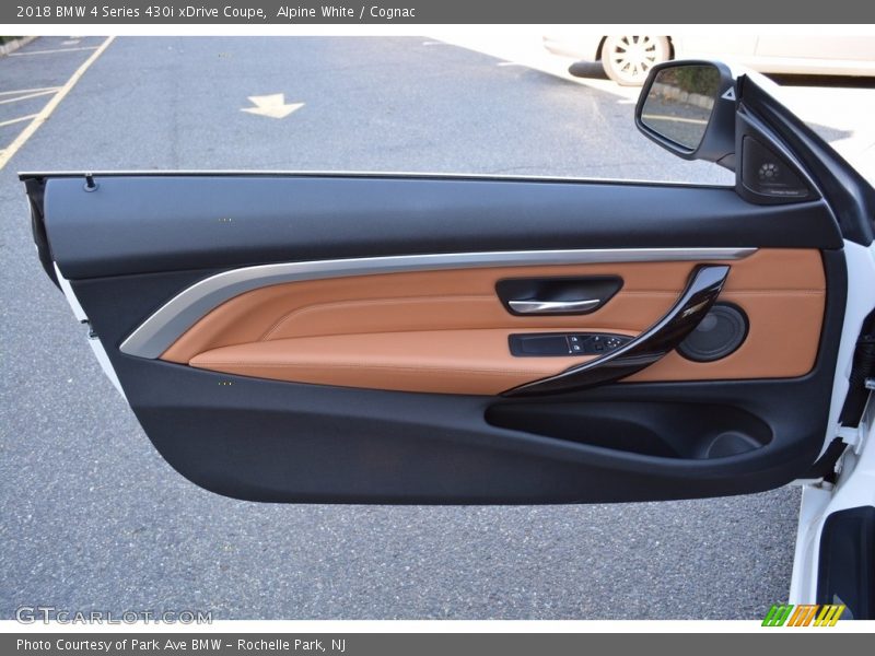 Alpine White / Cognac 2018 BMW 4 Series 430i xDrive Coupe