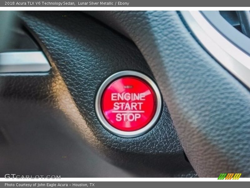 Lunar Silver Metallic / Ebony 2018 Acura TLX V6 Technology Sedan