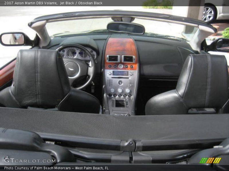 Jet Black / Obsidian Black 2007 Aston Martin DB9 Volante