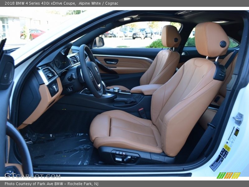 Alpine White / Cognac 2018 BMW 4 Series 430i xDrive Coupe