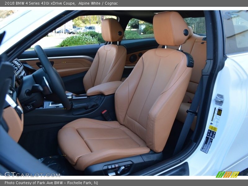 Alpine White / Cognac 2018 BMW 4 Series 430i xDrive Coupe