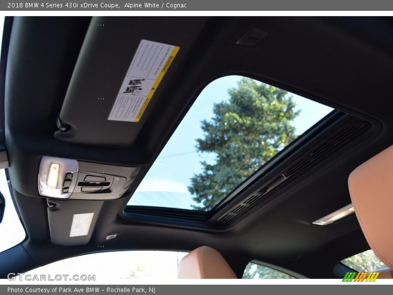 Alpine White / Cognac 2018 BMW 4 Series 430i xDrive Coupe