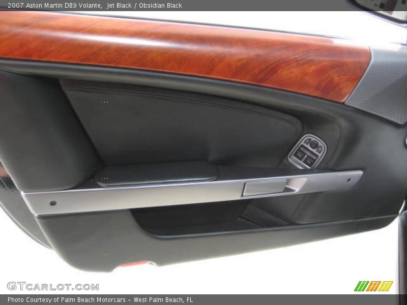 Jet Black / Obsidian Black 2007 Aston Martin DB9 Volante