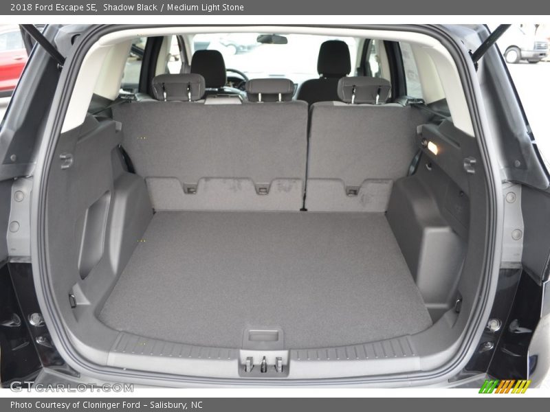 Shadow Black / Medium Light Stone 2018 Ford Escape SE