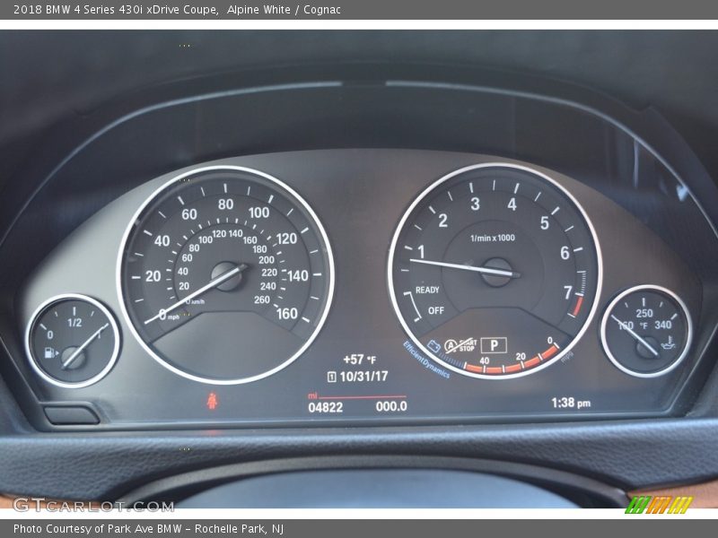 Alpine White / Cognac 2018 BMW 4 Series 430i xDrive Coupe