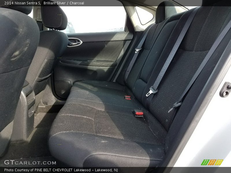 Brilliant Silver / Charcoal 2014 Nissan Sentra S