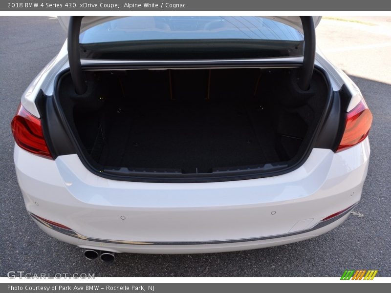 Alpine White / Cognac 2018 BMW 4 Series 430i xDrive Coupe