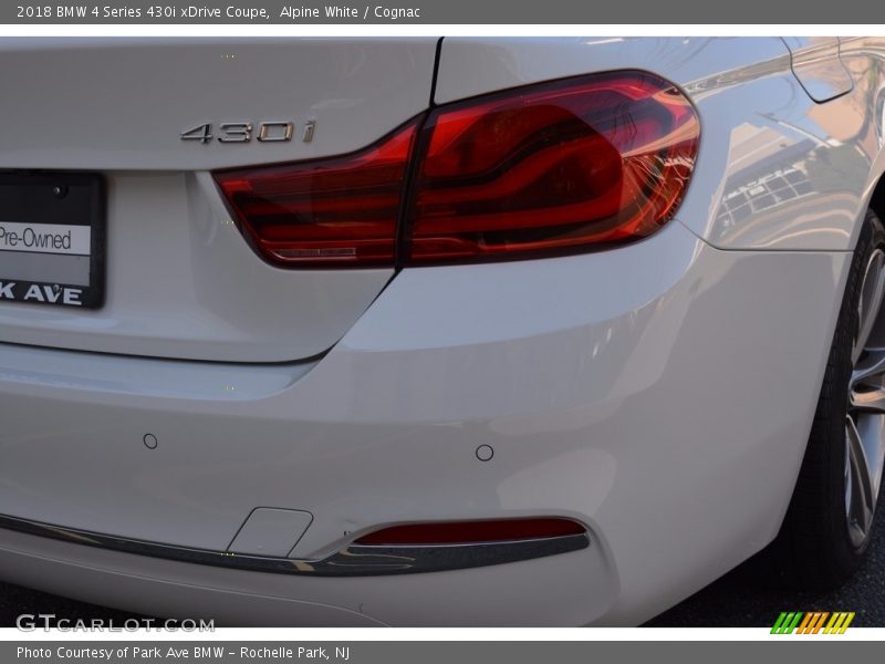 Alpine White / Cognac 2018 BMW 4 Series 430i xDrive Coupe