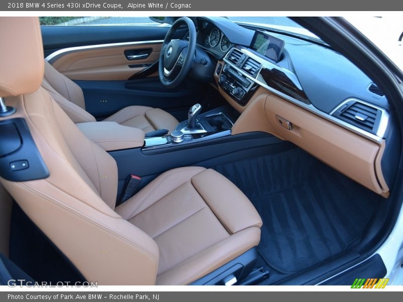 Alpine White / Cognac 2018 BMW 4 Series 430i xDrive Coupe