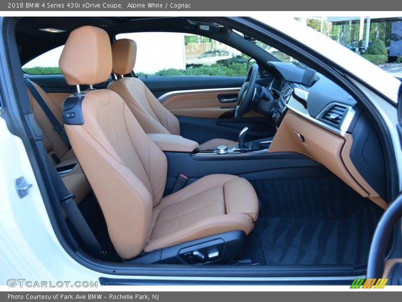 Alpine White / Cognac 2018 BMW 4 Series 430i xDrive Coupe