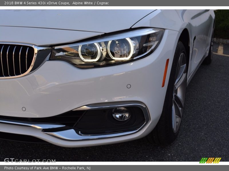 Alpine White / Cognac 2018 BMW 4 Series 430i xDrive Coupe