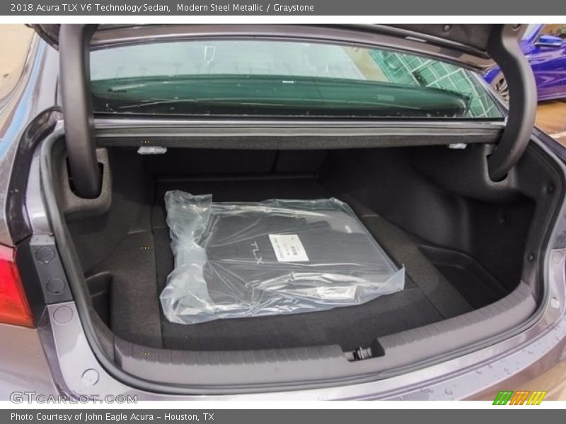 Modern Steel Metallic / Graystone 2018 Acura TLX V6 Technology Sedan