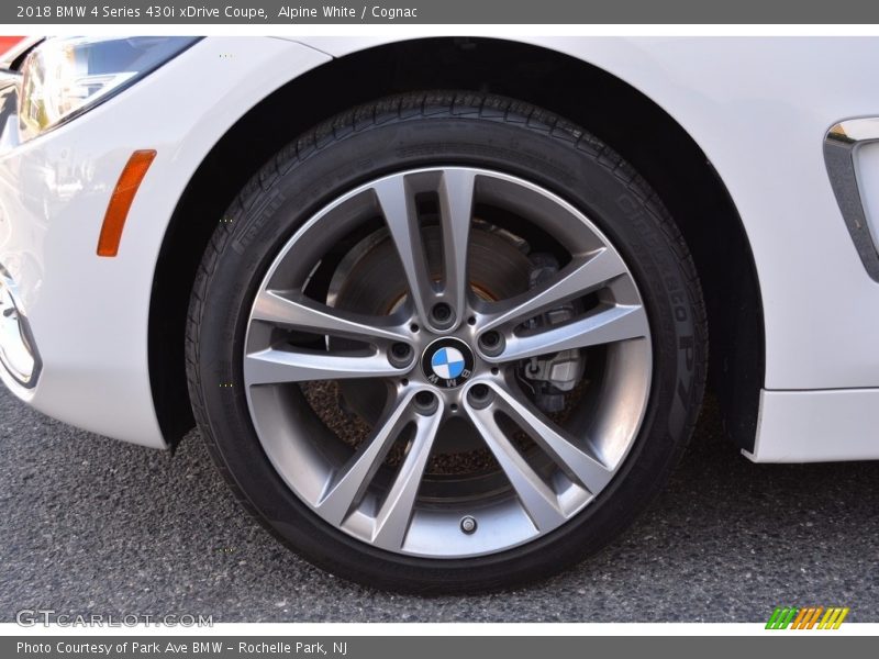 Alpine White / Cognac 2018 BMW 4 Series 430i xDrive Coupe