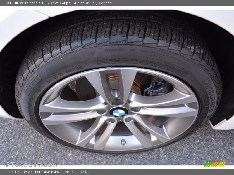 Alpine White / Cognac 2018 BMW 4 Series 430i xDrive Coupe