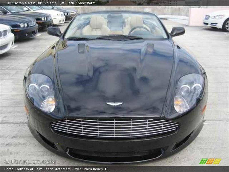 Jet Black / Sandstorm 2007 Aston Martin DB9 Volante