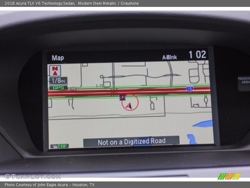 Modern Steel Metallic / Graystone 2018 Acura TLX V6 Technology Sedan