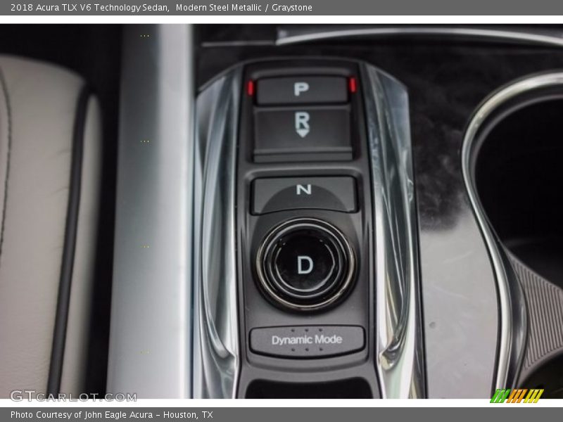 Modern Steel Metallic / Graystone 2018 Acura TLX V6 Technology Sedan