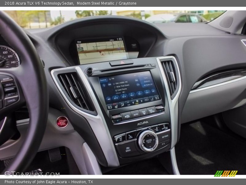 Modern Steel Metallic / Graystone 2018 Acura TLX V6 Technology Sedan