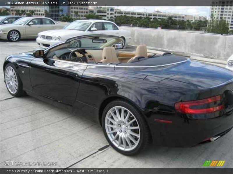 Jet Black / Sandstorm 2007 Aston Martin DB9 Volante