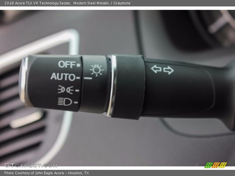 Modern Steel Metallic / Graystone 2018 Acura TLX V6 Technology Sedan