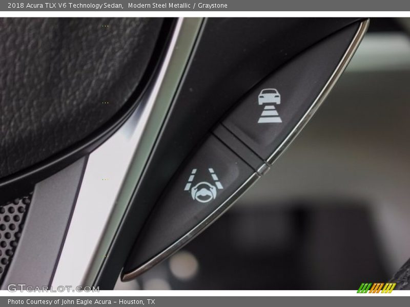 Modern Steel Metallic / Graystone 2018 Acura TLX V6 Technology Sedan