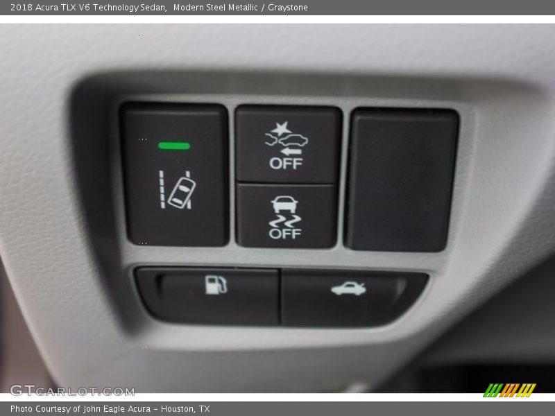 Modern Steel Metallic / Graystone 2018 Acura TLX V6 Technology Sedan