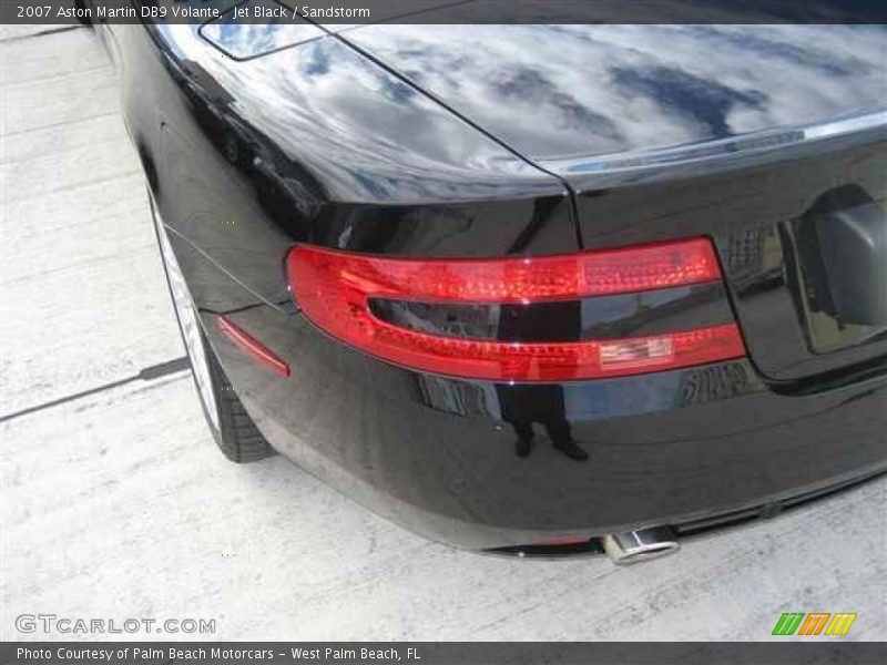 Jet Black / Sandstorm 2007 Aston Martin DB9 Volante