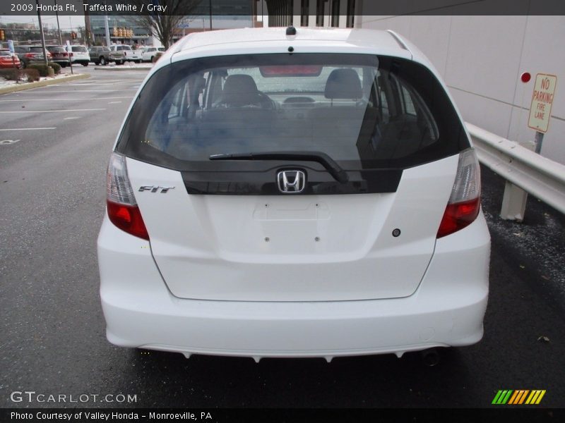 Taffeta White / Gray 2009 Honda Fit