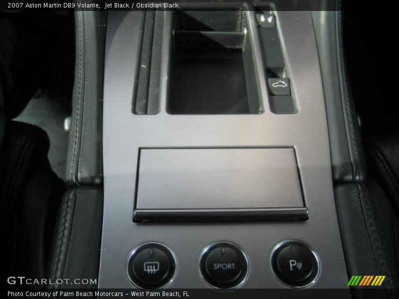 Jet Black / Obsidian Black 2007 Aston Martin DB9 Volante