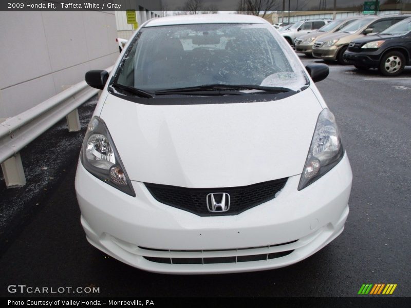 Taffeta White / Gray 2009 Honda Fit