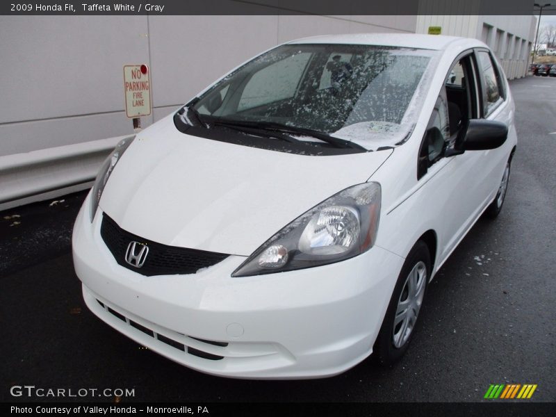 Taffeta White / Gray 2009 Honda Fit