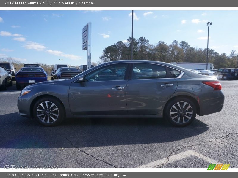 Gun Metallic / Charcoal 2017 Nissan Altima 2.5 SL