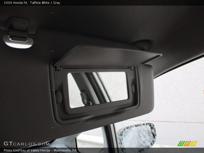 Taffeta White / Gray 2009 Honda Fit