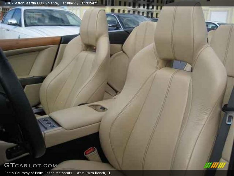 Jet Black / Sandstorm 2007 Aston Martin DB9 Volante