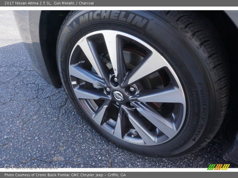 Gun Metallic / Charcoal 2017 Nissan Altima 2.5 SL