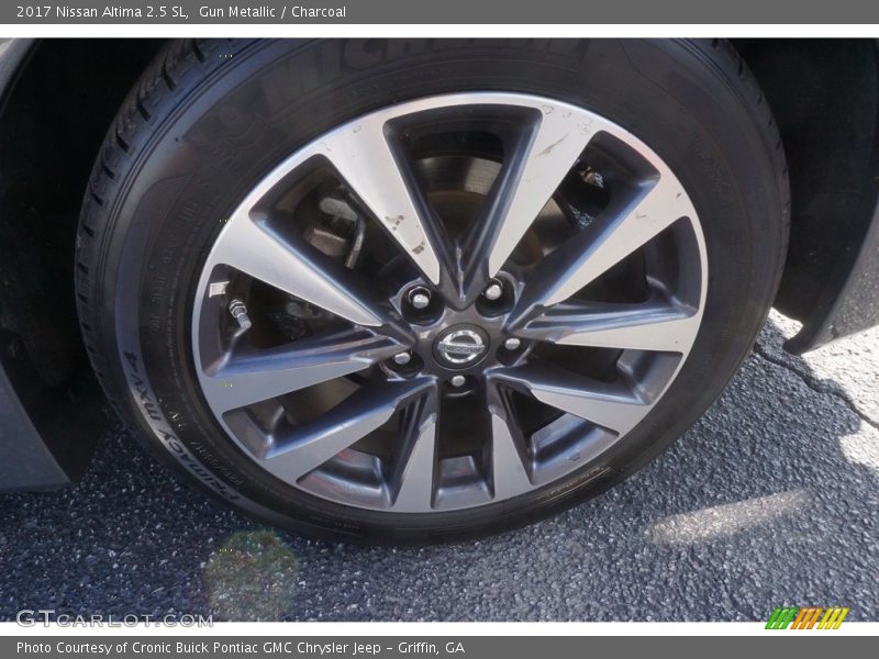 Gun Metallic / Charcoal 2017 Nissan Altima 2.5 SL