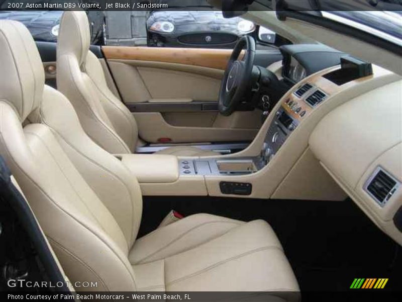 Jet Black / Sandstorm 2007 Aston Martin DB9 Volante